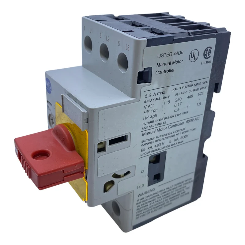 Allen Bradley 140M-C2E-B25 Motorschutzschalter 230-460-575V AC 2.5A