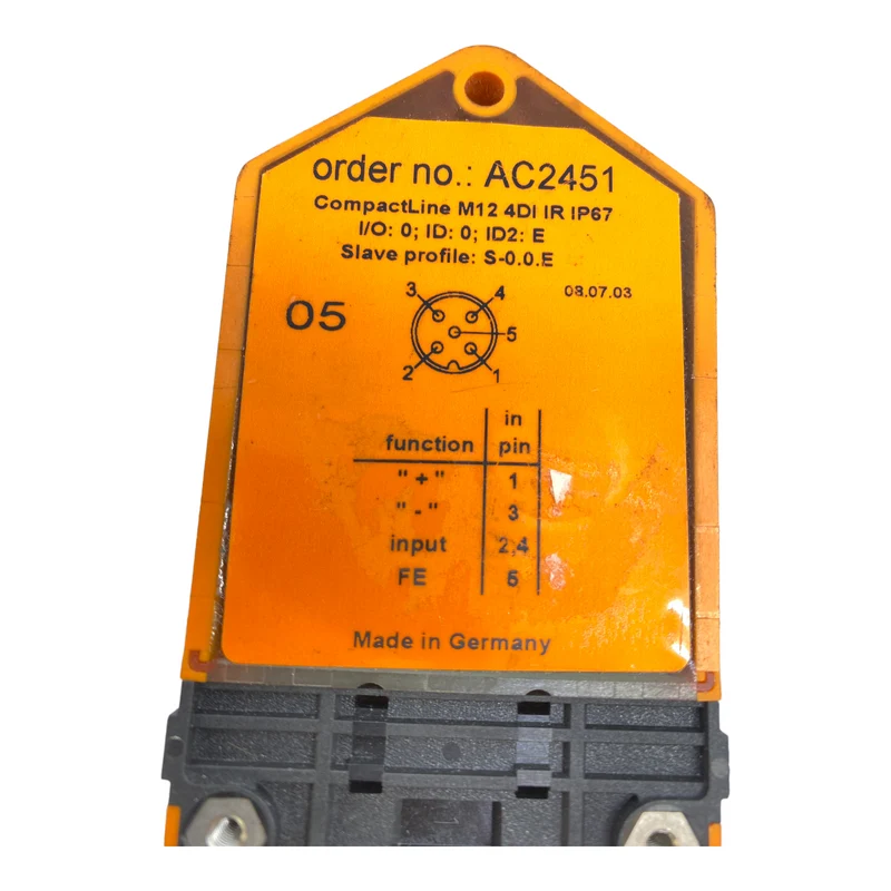 ifm AC2451 AS-Interface Modul CompactLine 26,5...31,6V DC 250mA