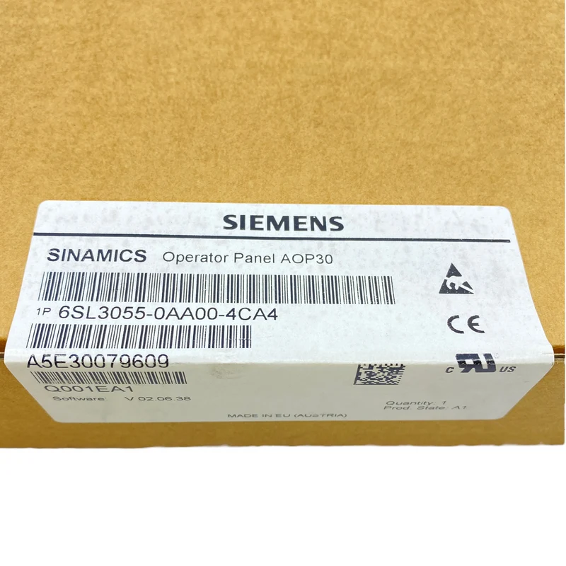 Siemens 6SL3055-0AA00-4CA4 Operator Panel AOP30