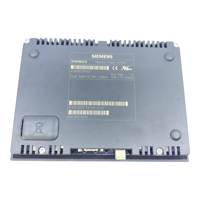 Siemens 6SL3055-0AA00-4CA4 Operator Panel AOP30 24V DC 200mA