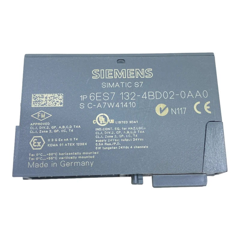 Siemens 6ES7132-4BD02-0AA0 Elektronikmodule DC 24V 0,5A