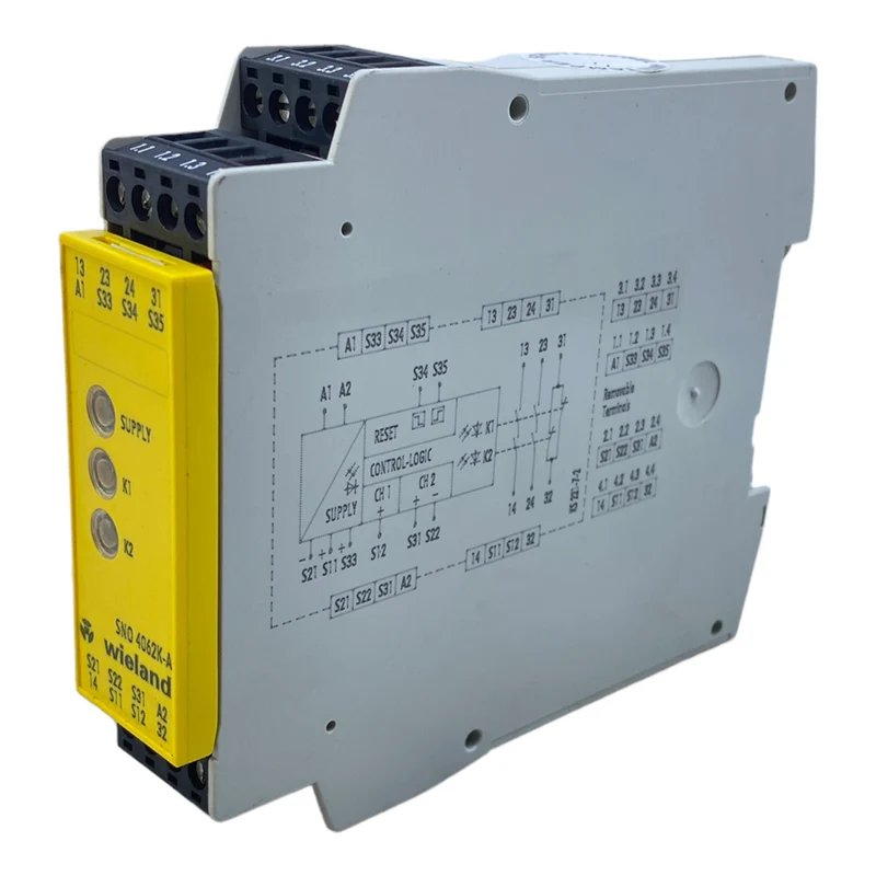 Wieland SNO 4062K-A Sicherheitsrelais 24V AC/DC 50/60 Hz
