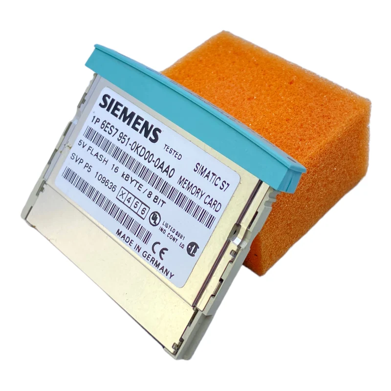 Siemens 6ES7951-0KD00-0AA0 Memory Card SIMATIC S7 5V 16 KB