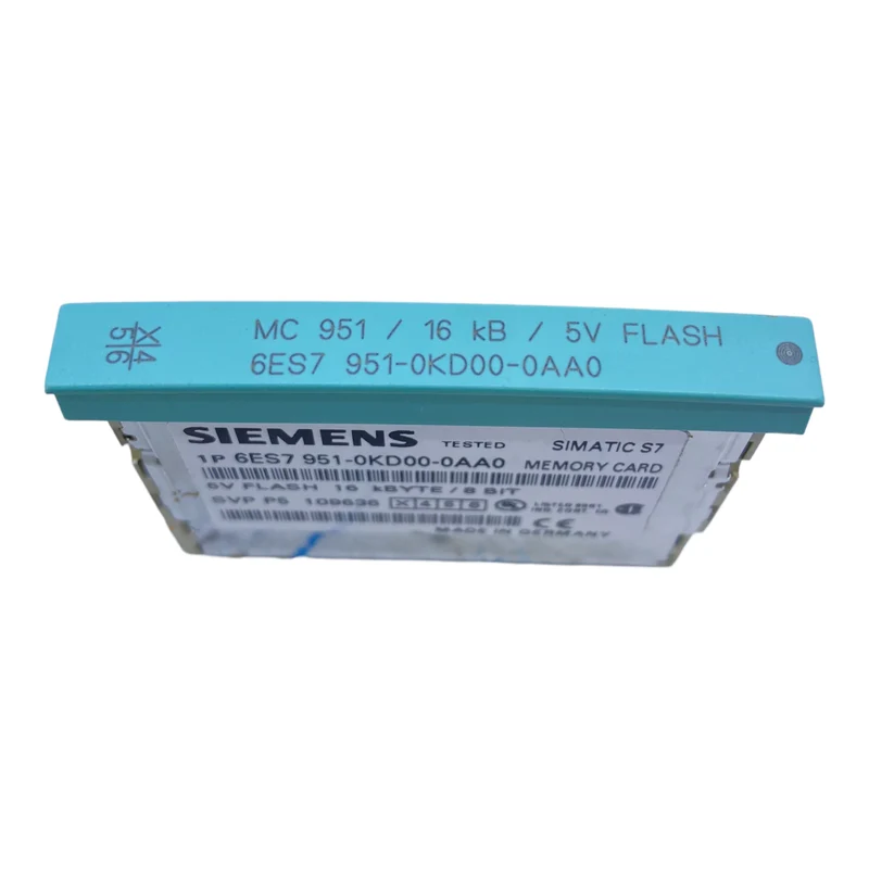 Siemens 6ES7951-0KD00-0AA0 Memory Card SIMATIC S7 5V 16 KB