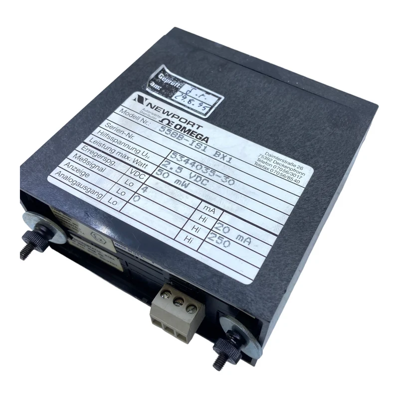 Omega 558B-1S1 Bx1 Anzeige 2,5V DC 50mW 20mA