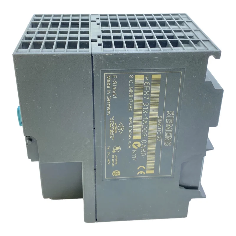 Siemens 6ES7313-1AD03-0AB0 Zentralbaugruppe DC 24V