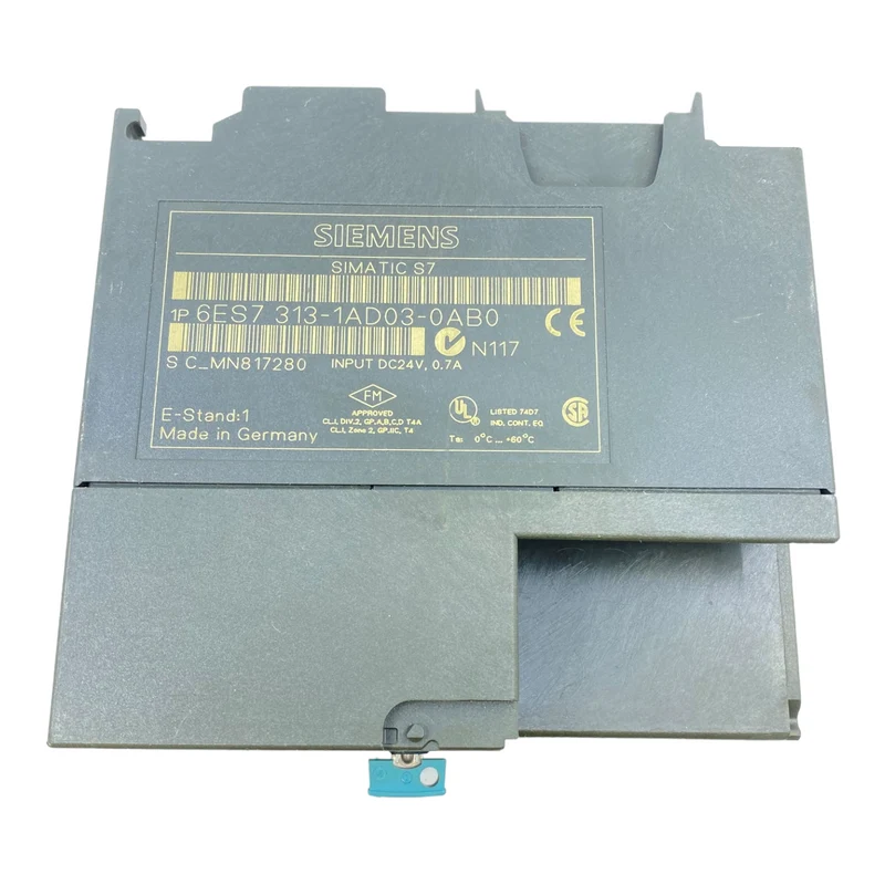 Siemens 6ES7313-1AD03-0AB0 Zentralbaugruppe DC 24V