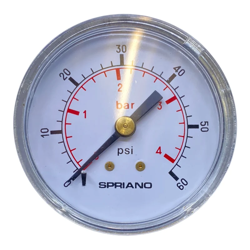 Spriano Manometer 10-60 PSI