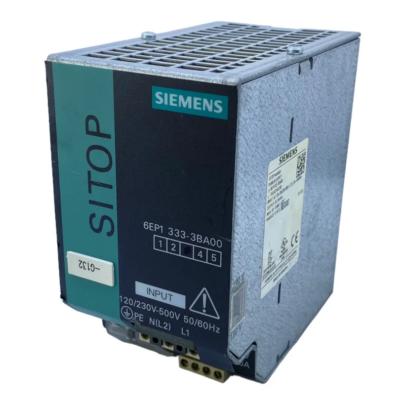 Siemens 6EP1333-3BA00 Netzteil 120-230-500V AC 2,2/1,2A 50/60Hz / 24V DC 5A