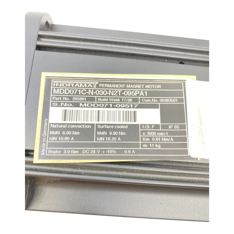 Indramat MDD071C-N-030-N2T-095PA1 Servomotor DC 24 V 0.6 A