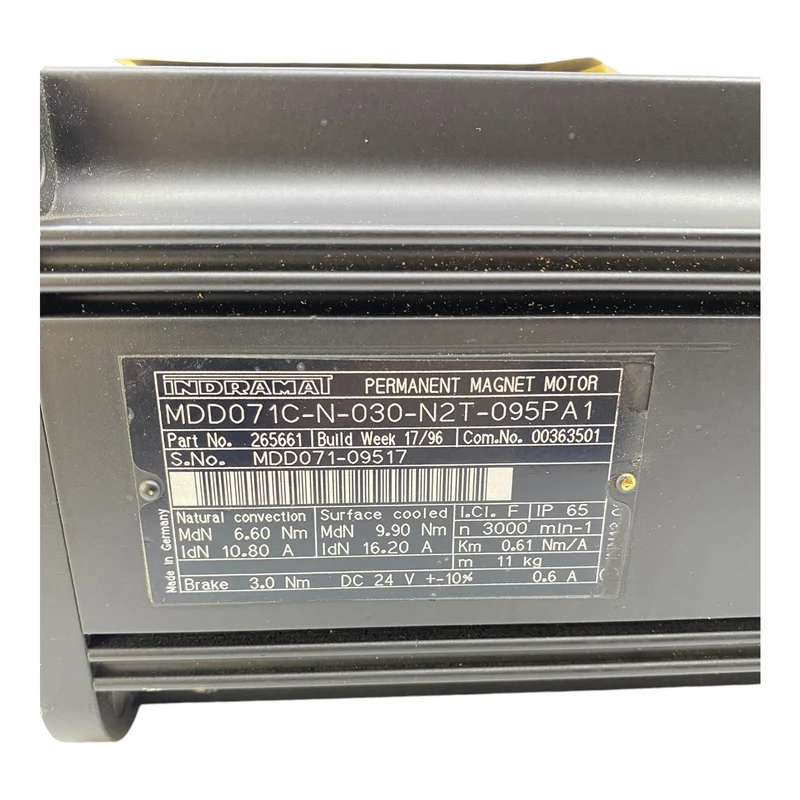 Indramat MDD071C-N-030-N2T-095PA1 Servomotor DC 24 V 0.6 A
