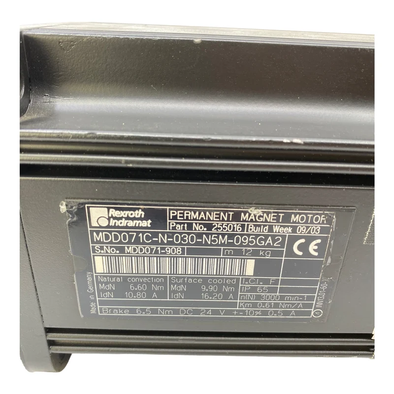 Indramat MDD071C-N-030-N5M-095GA2 Servomotor 24 V DC 0.5 A