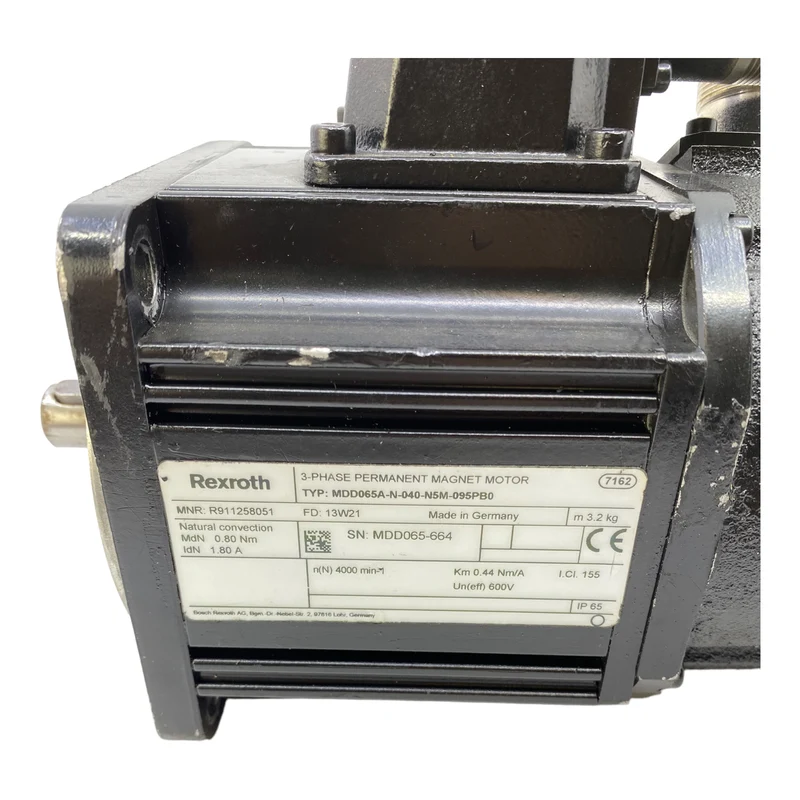 Rexroth MDD065A-N-040-N5M-095PB0 Servomotor 1.80A