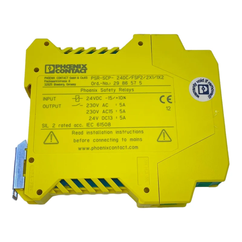 Phoenix Contact PSR-SCP-24DC/FSP2/2X1/1X2 Sicherheitsrelais 2986575 24V DC