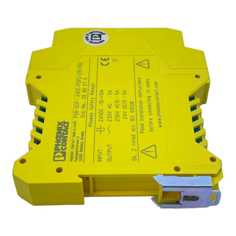 Phoenix Contact PSR-SCP-24DC/FSP2/2X1/1X2 Sicherheitsrelais 2986575 24V DC