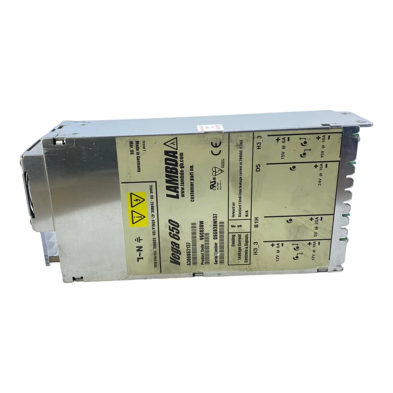 Lambda Vega 650 Netzteil V6G038W 90-264V AC 130-330V DC 47-63Hz