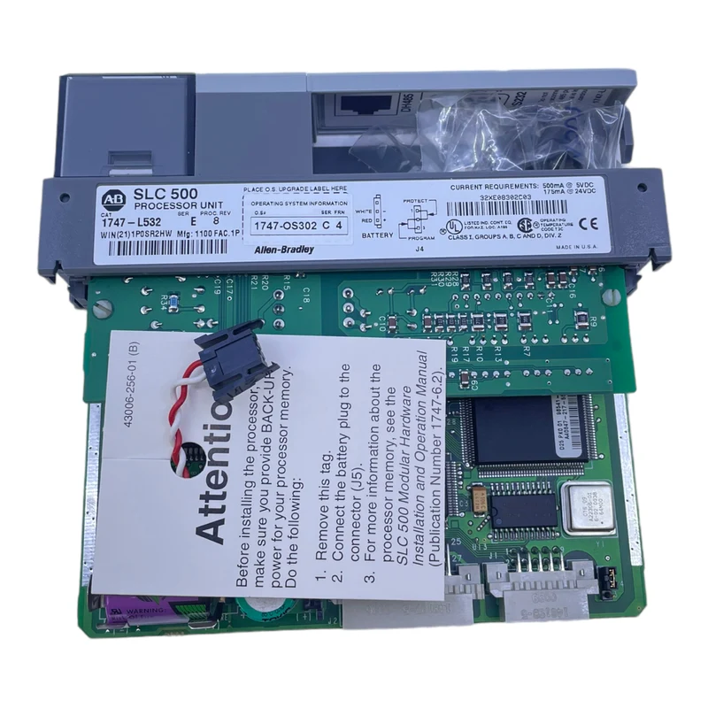 Allen-Bradley 1747-L532 Prozessor SLC500 500mA @ 5V DC 175mA @ 24V DC