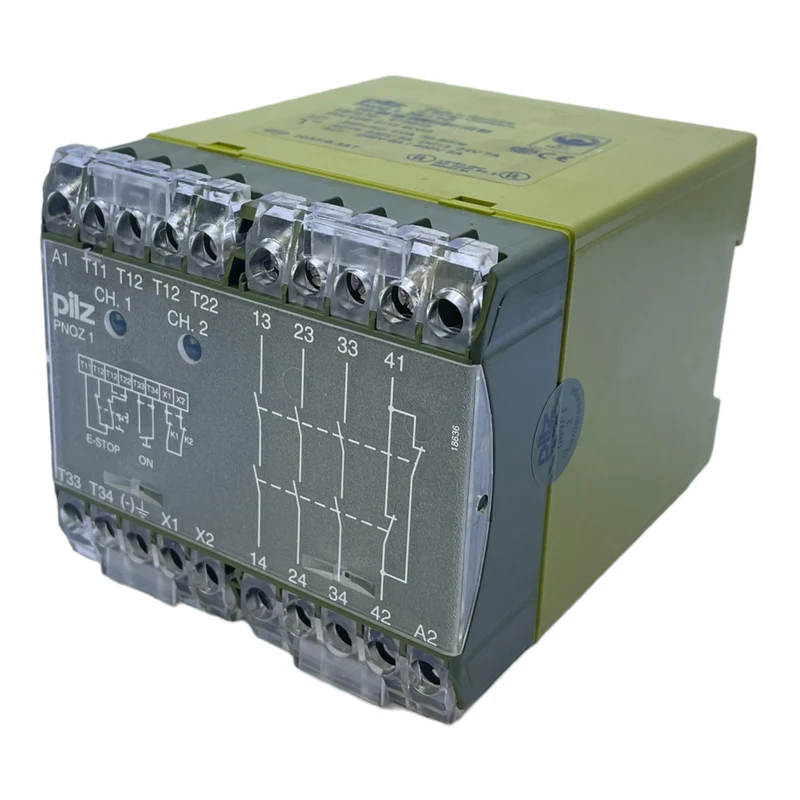 Pilz PNOZ13S/1Ö Sicherheitsrelais 475655 240V AC 6VA 50-60Hz Relais