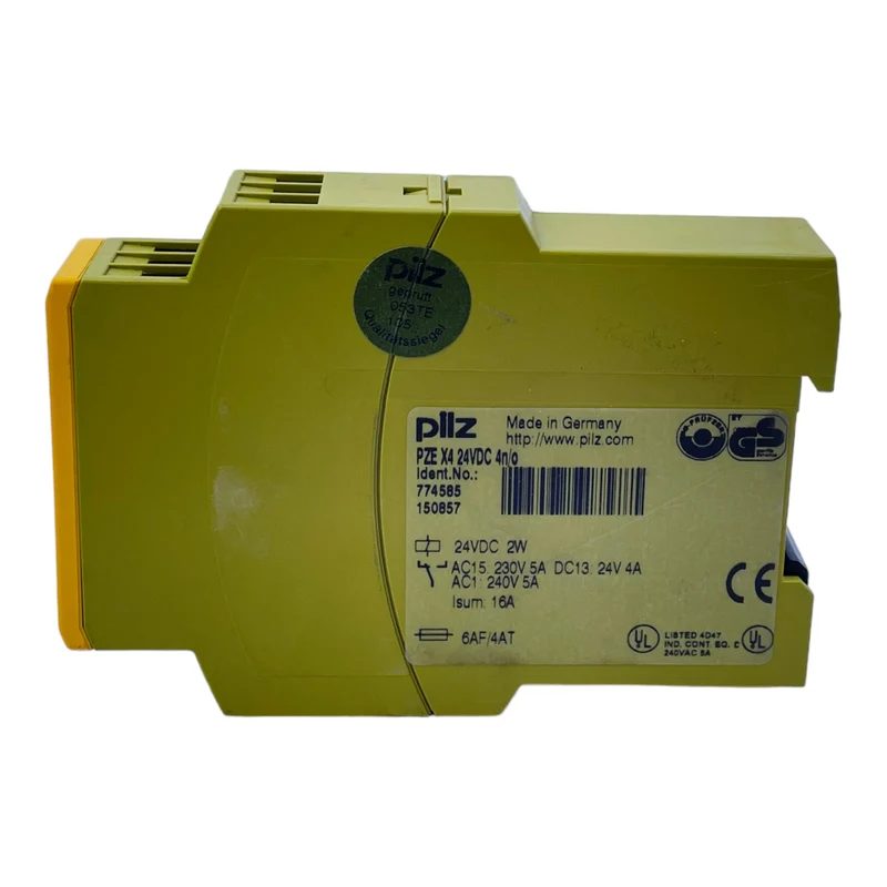 Pilz PZEX424VDC4n/o Sicherheitsrelais 24V DC 4A 2W 230V 5A 240V 5A VE: 2stk
