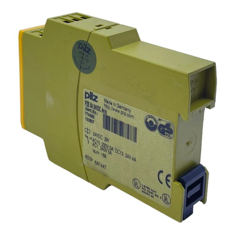 Pilz PZEX424VDC4n/o Sicherheitsrelais 24V DC 4A 2W 230V 5A 240V 5A VE: 2stk