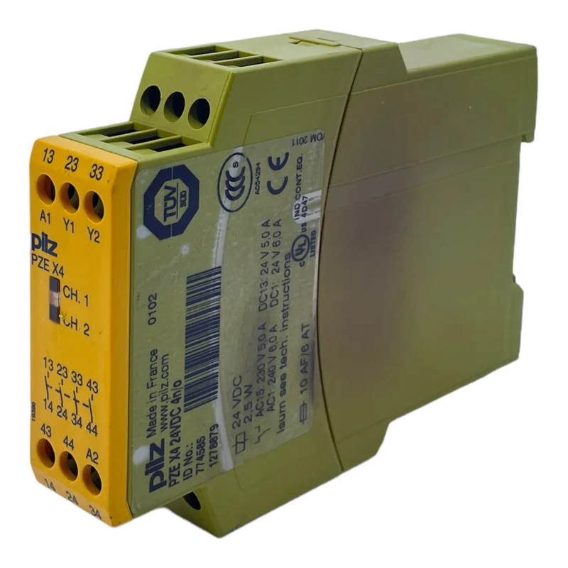 Pilz PZEX424VDC4n/o Sicherheitsrelais 24V DC 2,5W 230V 5,0A 240V 6,0A 24V 4,0A