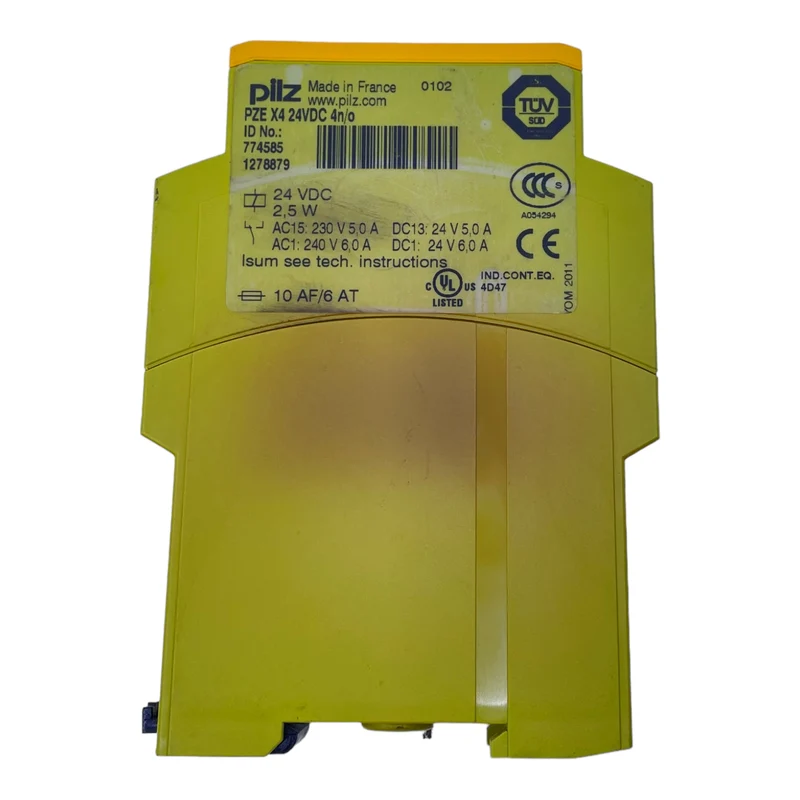 Pilz PZEX424VDC4n/o Sicherheitsrelais 24V DC 2,5W 230V 5,0A 240V 6,0A 24V 4,0A