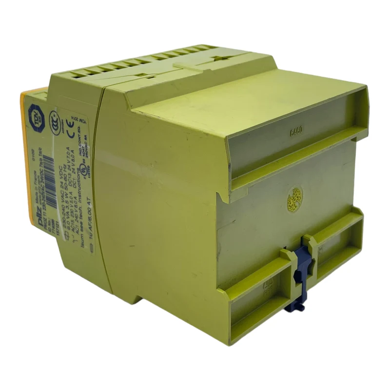 Pilz PNOZ11 Sicherheitsrelais 774080 24V DC 50/60Hz 230-240V AC 230V 5,0 240V 8,0A