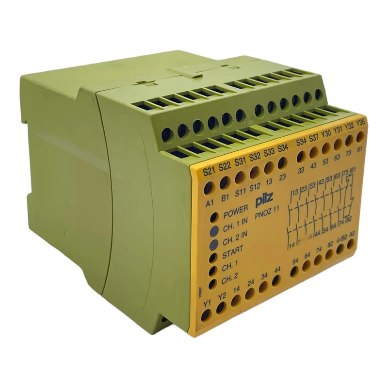 Pilz PNOZ11 Sicherheitsrelais 774080 24V DC 50/60Hz 230-240V AC 230V 5,0 240V 8,0A