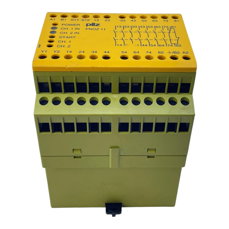 Pilz PNOZ11 Sicherheitsrelais 774080 24V DC 50/60Hz 230-240V AC 230V 5,0 240V 8,0A