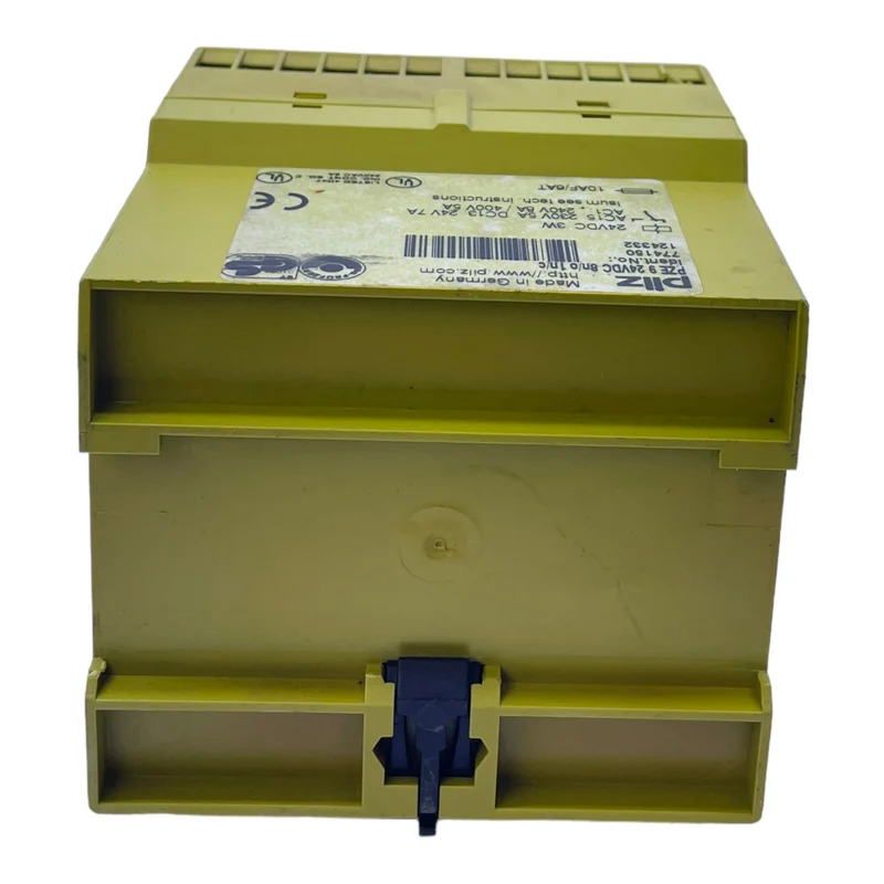 Pilz PZE9 Sicherheitsrelais 774150124332 24VDC 3W 230V 5A 240V 8A 400 5A 24V 7A