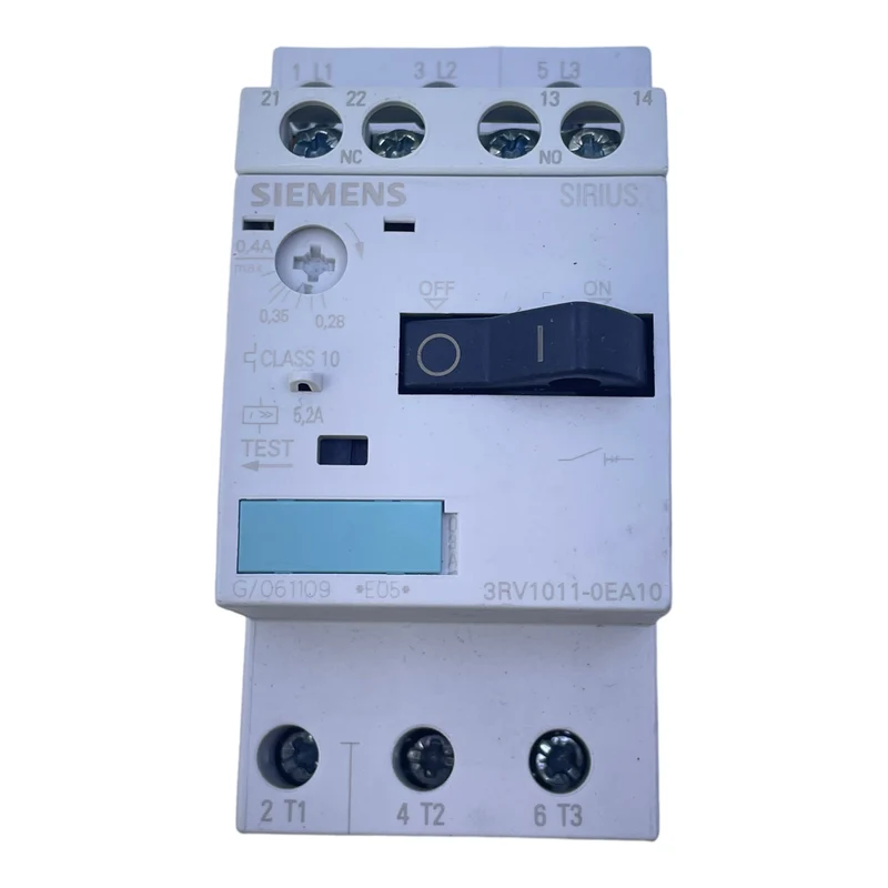 Siemens 3RV1011-0EA10 Motorschutzschalter 0,28→0,4A Sirius Innovation 3RV1