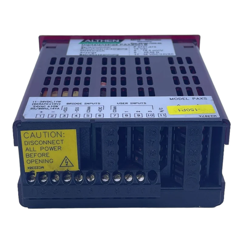 Althen PAXS001B Digitalanzeige P 0741-473 10Vdc 11...36VDC/24VAC 0...18,5mVN