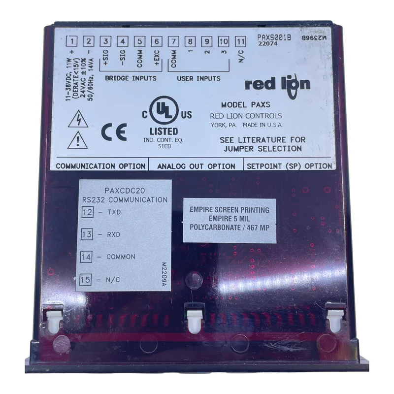 Althen PAXS001B Digitalanzeige P 0741-473 10Vdc 11...36VDC/24VAC 0...18,5mVN