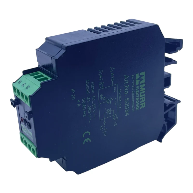 Murr Elektronik 50034 Modul Inp:10...53V Out:24...250V 50/60Hz 4A IP20