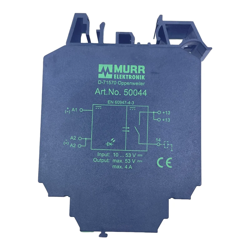 Murr Elektronik 50044 Modul Inp:10...53V Out:24...250V 50/60Hz 4A IP20