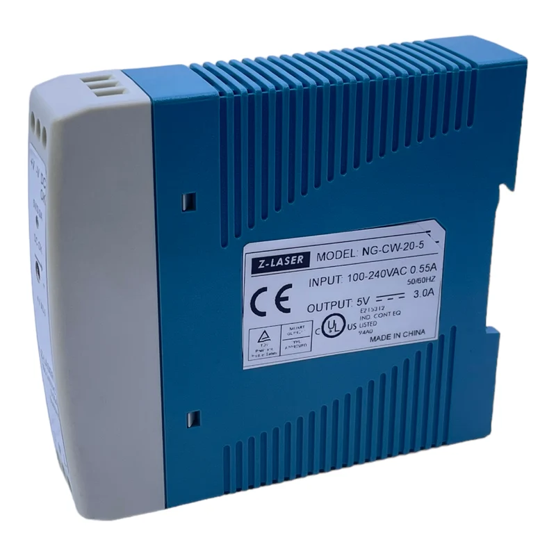 Z-Laser NG-CW-20-5 Netzteil 100-240VAC 0.55A 50/60Hz Netzteil