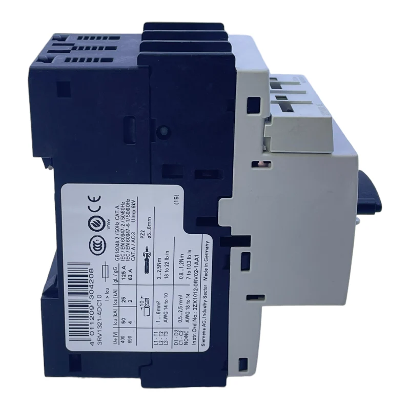 Siemens 3RV1321-4DC10 Motorschutzschalter 400V 50kA 690V 4kA 50/60Hz
