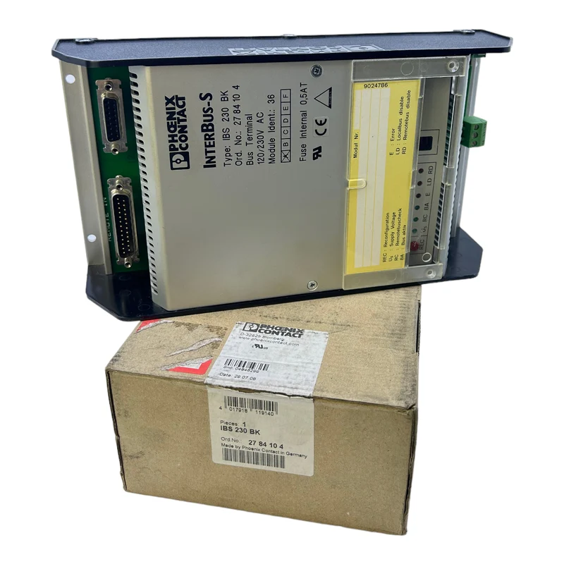 Phoenix Contact IBS230BK Interbus-S 2784104 Bus Terminal 120/230V AC