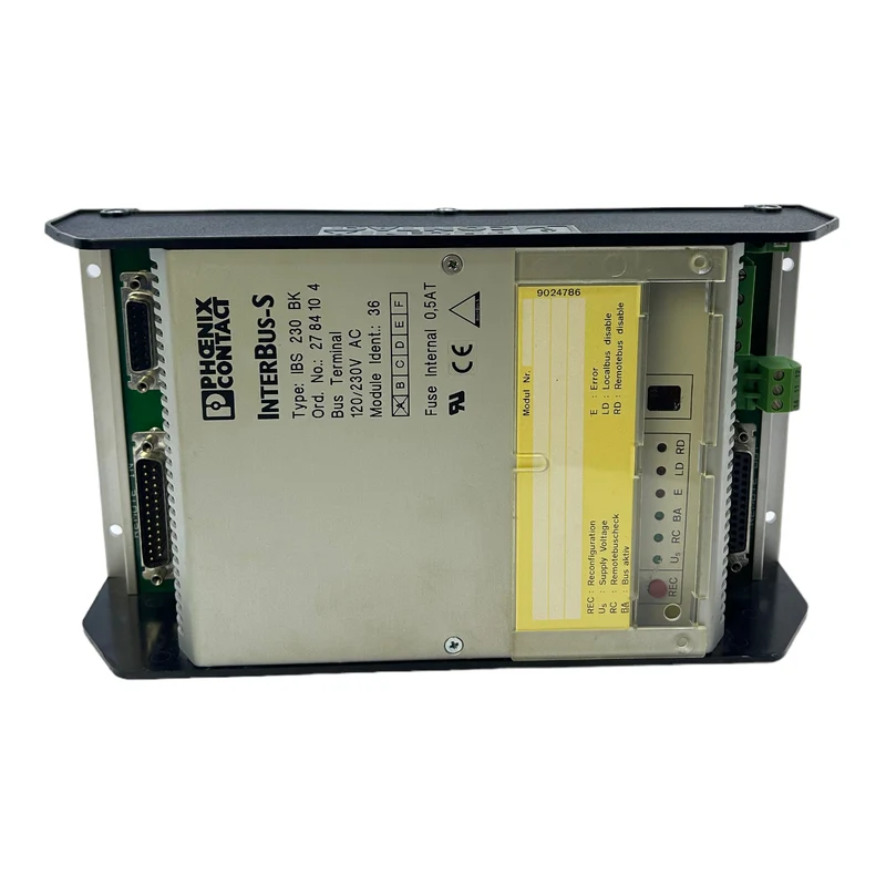 Phoenix Contact IBS230BK Interbus-S 2784104 Bus Terminal 120/230V AC