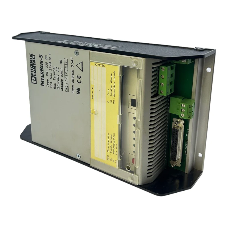 Phoenix Contact IBS230BK Interbus-S 2784104 Bus Terminal 120/230V AC
