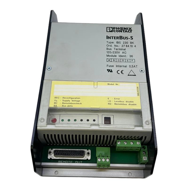 Phoenix Contact IBS230BK Interbus-S 2784104 Bus Terminal 120/230V AC