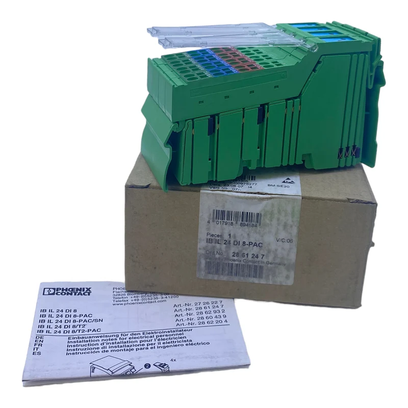 Phoenix Contact 2726227 Inline-Digital-Eingabeklemme IB-IL-24-DI-8-PAC 24V DC