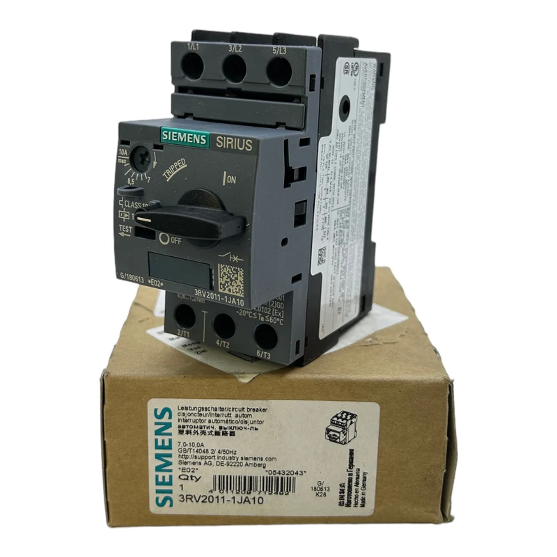 Siemens 3RV2011-1JA10 Motorschutzschalter Serie3RV2 7-10A/690V