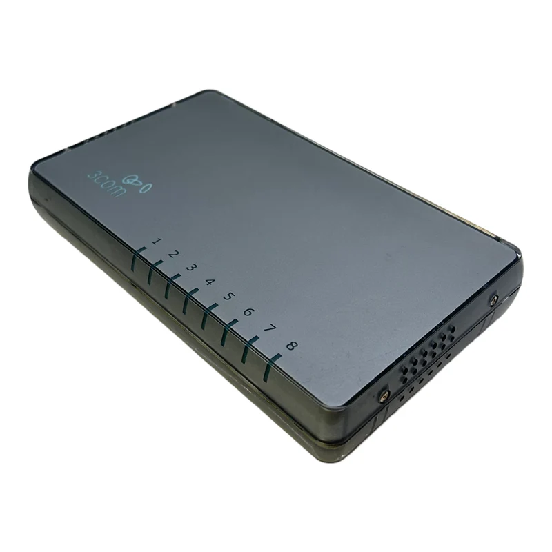 3com 3CFSU08 Ethernet Anschlussbox 8Port 10/100Mbit 4,7Watt Anschlussbox