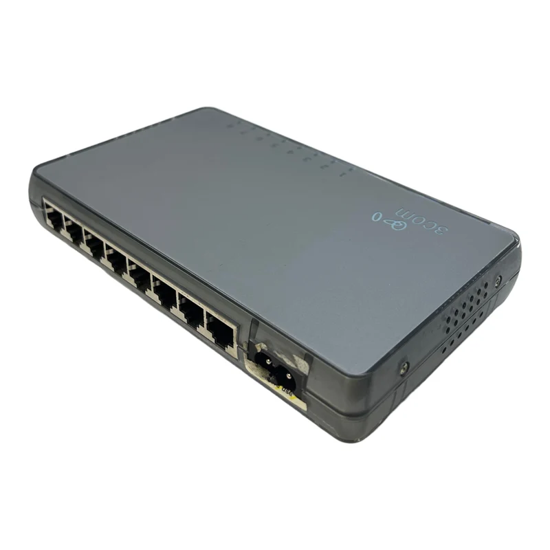 3com 3CFSU08 Ethernet Anschlussbox 8Port 10/100Mbit 4,7Watt Anschlussbox