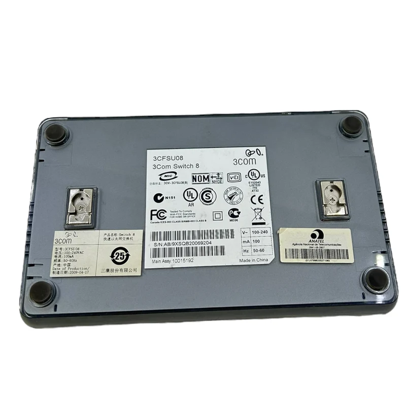 3com 3CFSU08 Ethernet Anschlussbox 8Port 10/100Mbit 4,7Watt Anschlussbox