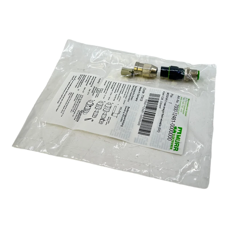 Murr 7000-12481-0000000 Mosa M12 Steckverbinder VE:2Stk.