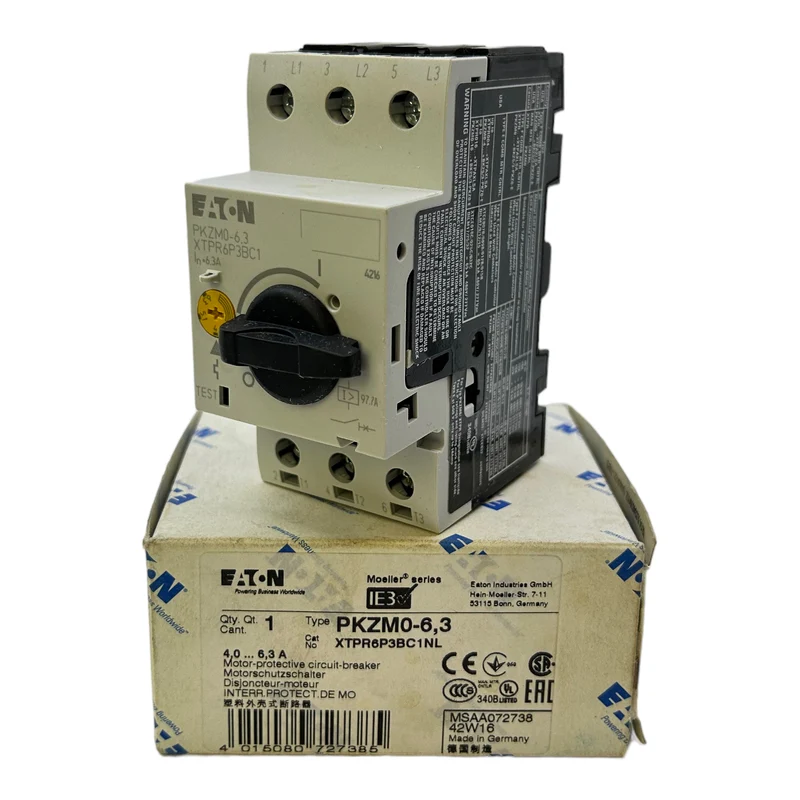 Moeller PKZM0-0,63 Motorschutzschalter 400V/50Hz/3ph IP20, 0,40 - 0,63A