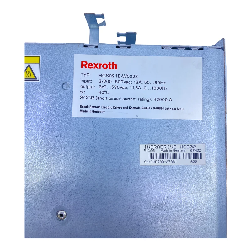Rexroth HCS02.1E-W0028-A-03-NNNN Frequenzumrichter für die Industrie geeignet
