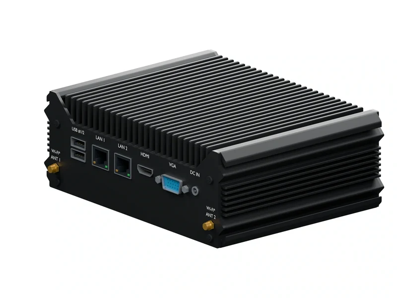 IMDRT121-2L2C Fanless Mini PC - Core i5-5200U, 8GB, 1TB mSATA, Windows 11 IoT LTSC
